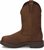 Side view of Justin Original Work Boots Mens Balusters Pullon Aged Bark 11
